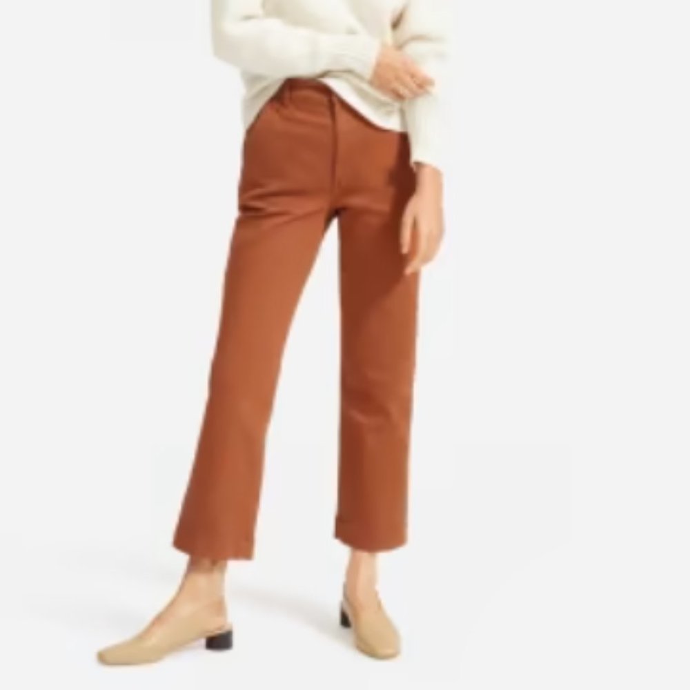Everlane straight-leg crop